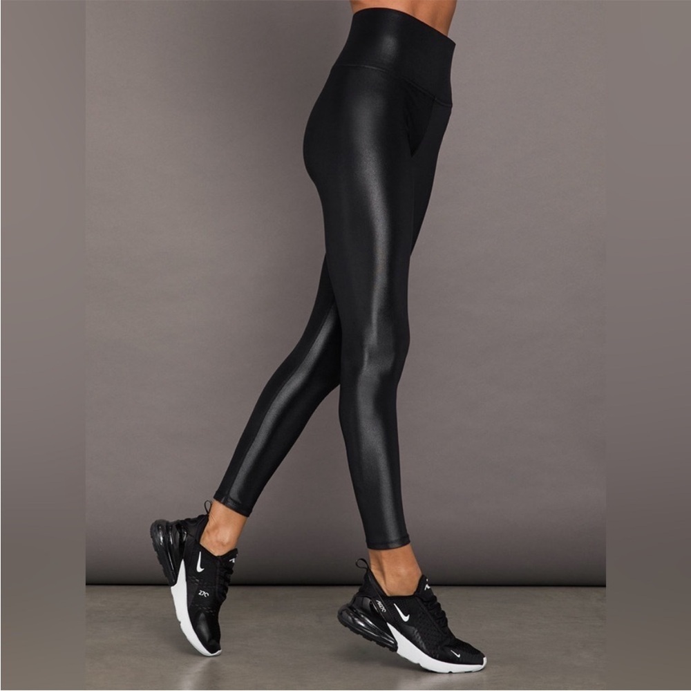 Carbon 38 Women's Black High-Waisted Leggings - Picture 3 of 7